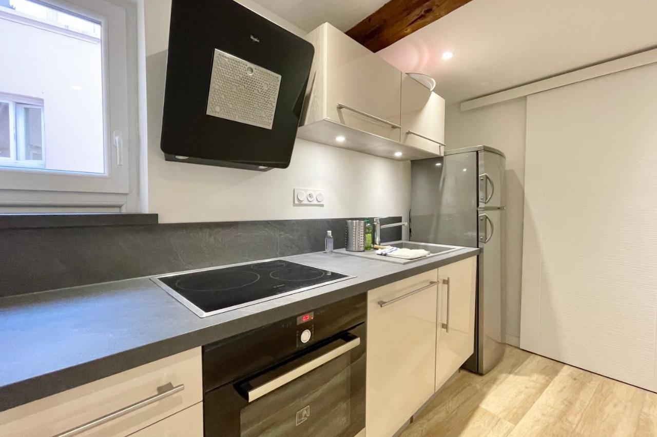 Apartamento #Cf In White&Gray Center Grenoble Exterior foto